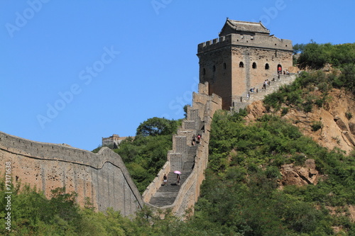 Die Chinesische Mauer bei Jinshanling photo