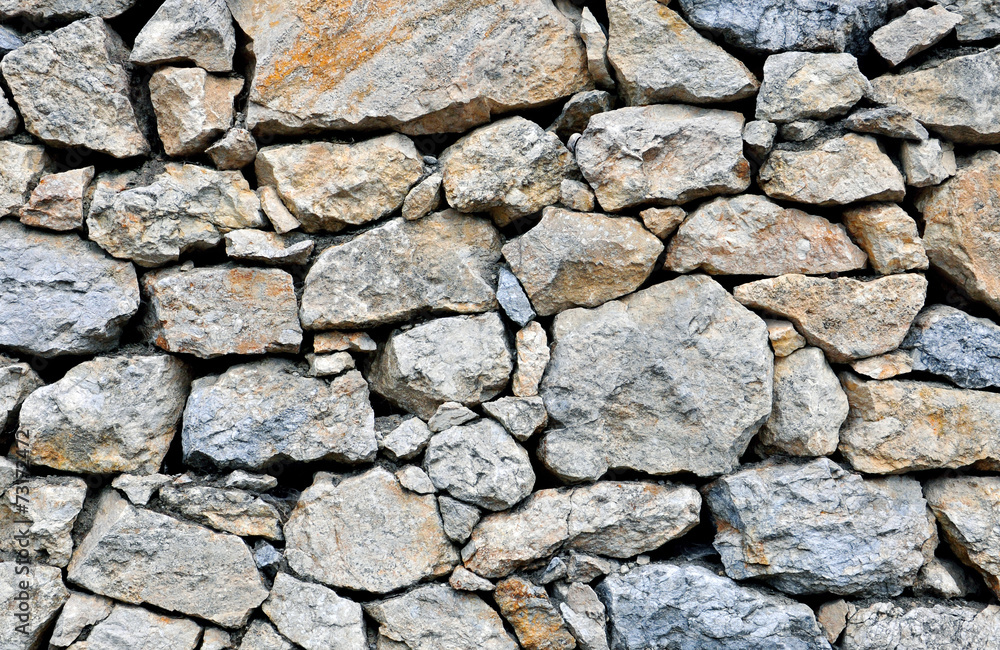 abstract background with stone wall