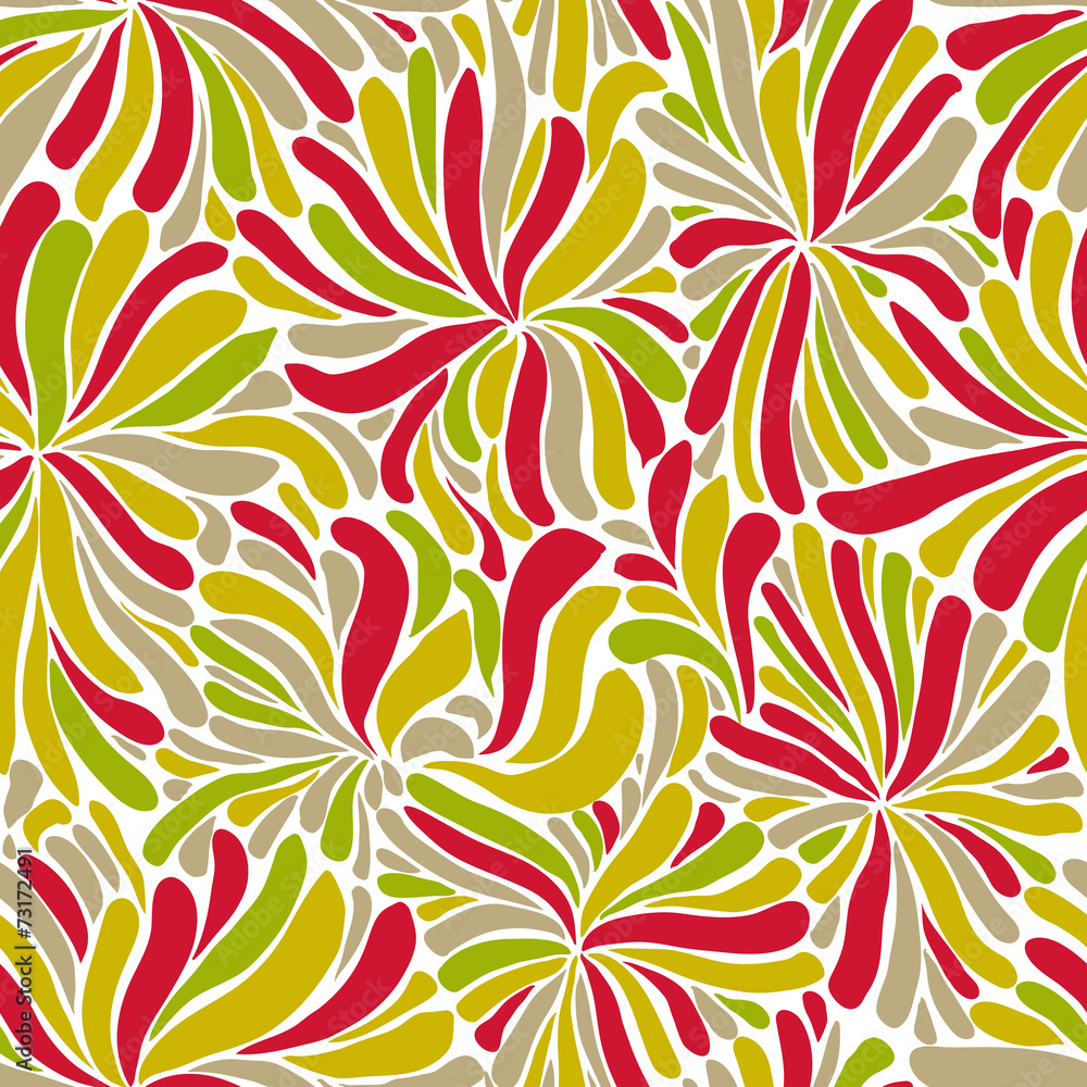 Colorful flowers seamless pattern. Colorful flowers seamless pattern.