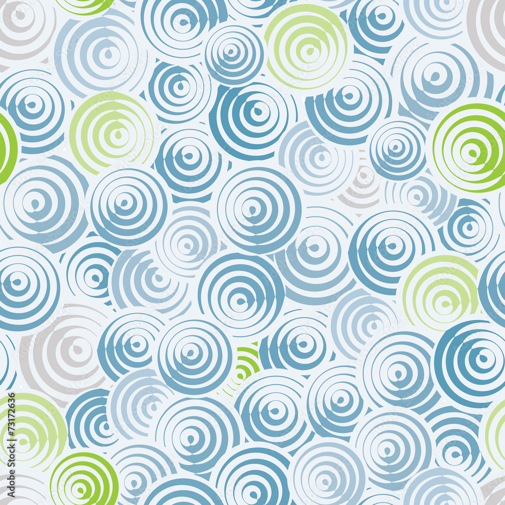 Circles and lines seamless pattern.