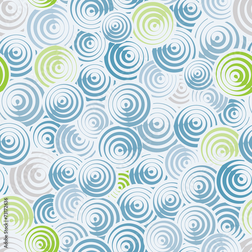 Circles and lines seamless pattern.