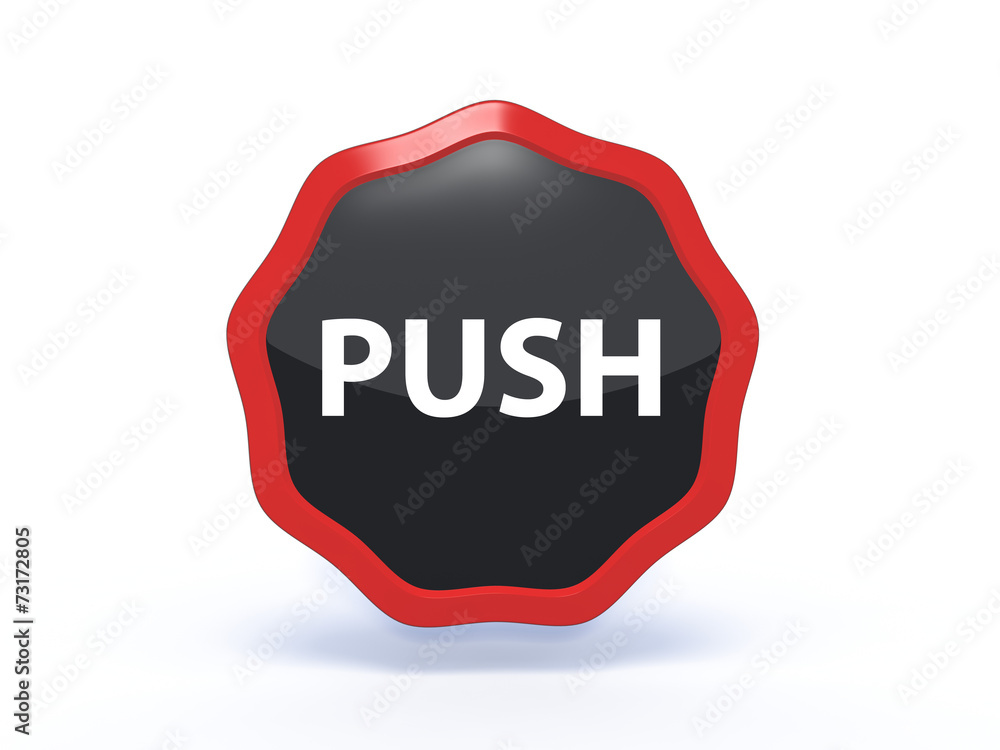 push star icon on white background push star icon on white background