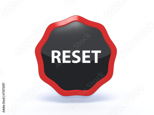Obraz na płótnie reset star icon on white background