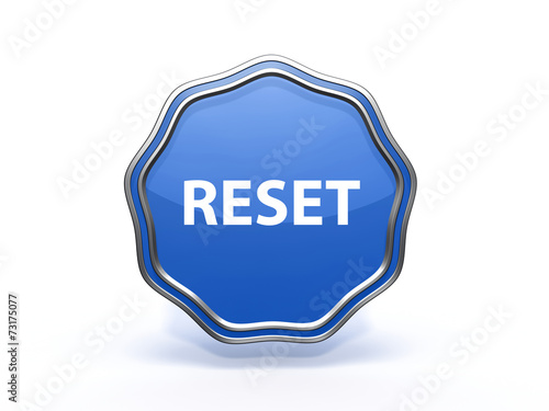 Obraz na płótnie reset star icon on white background