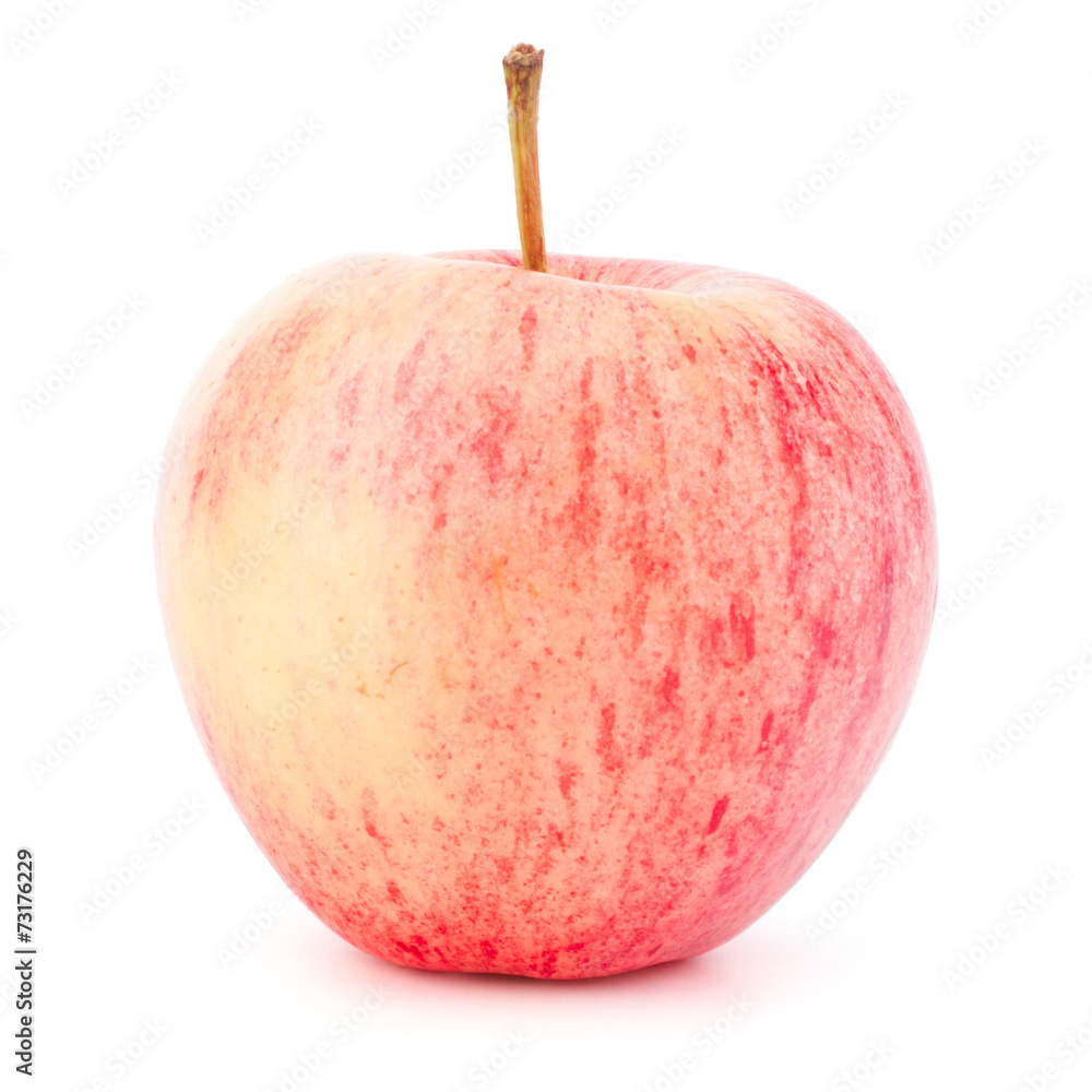 Red apple isolated on white background cutout Red apple isolated on white background cutout