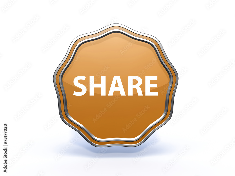 share star icon on white background share star icon on white background