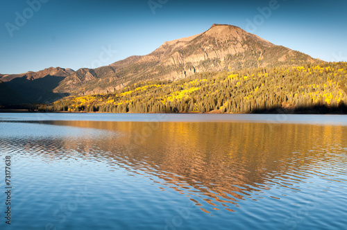 Sunset at William's lake,colorado 