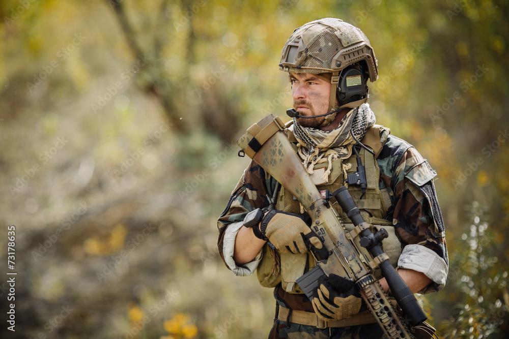 Fototapeta premium sniper hunter