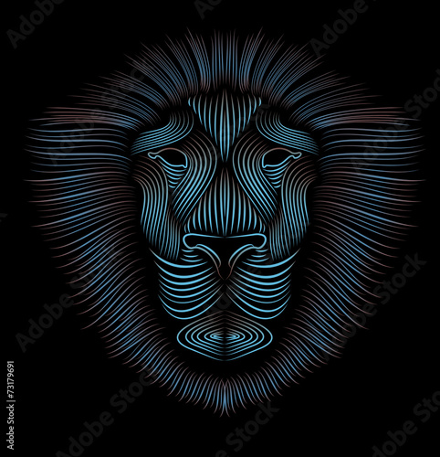 Fototapeta Naklejka Na Ścianę i Meble -  Lion