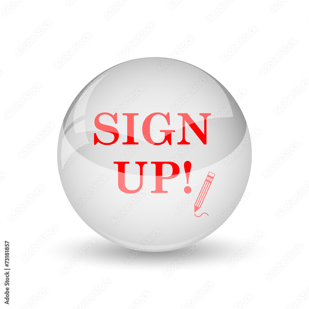 Sign up icon Sign up icon