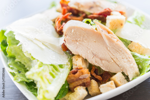 Grilled chicken salad - healthy food