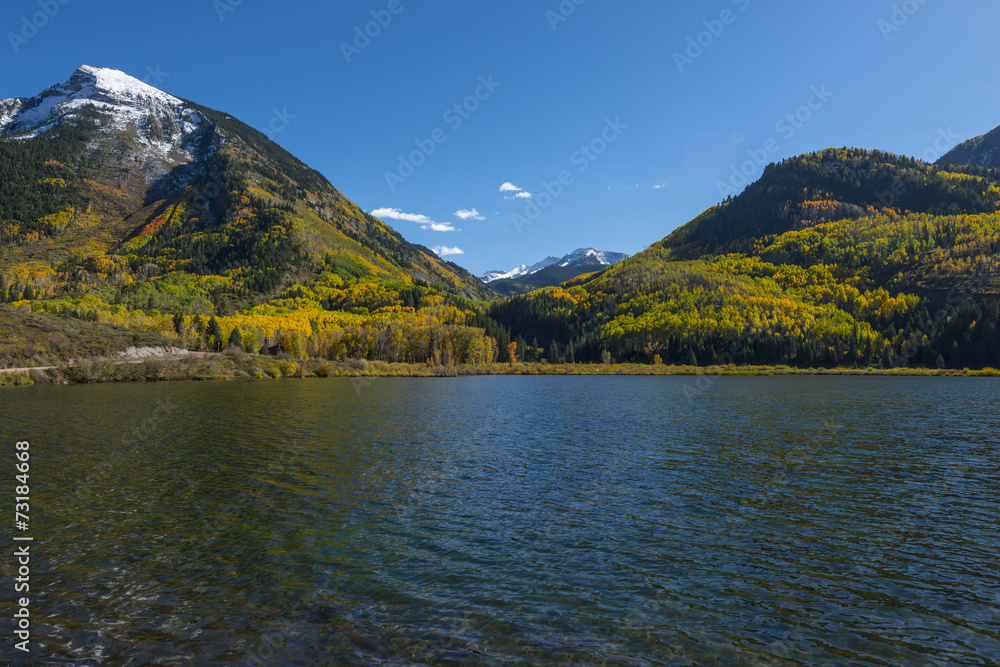 Beaver Lake near town of Marble Colorado