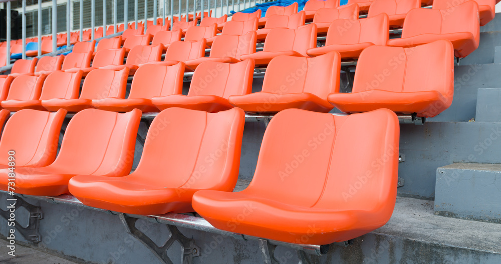 orange grandstand chairs orange grandstand chairs