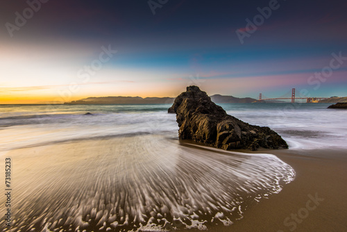 Golden Gate Bridge from China beach