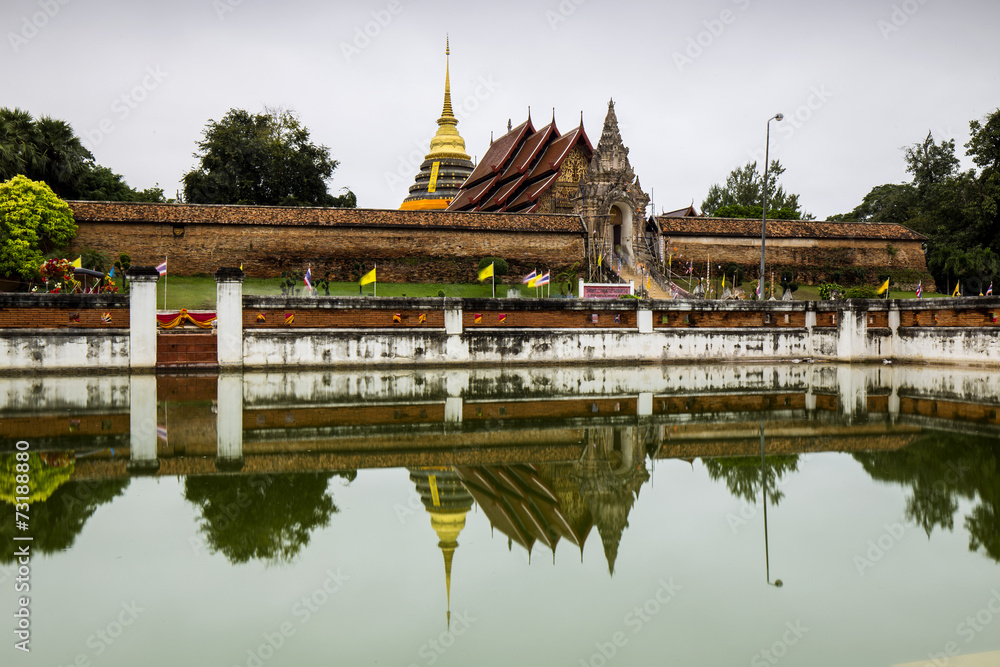 Wat Phra That Lampang Luang,famous temple in Lampang,Thailand