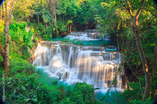 Fototapeta Naklejka Na Ścianę i Meble -  Huai Mae Khamin Waterfall