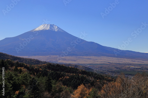 二十曲峠からの富士山