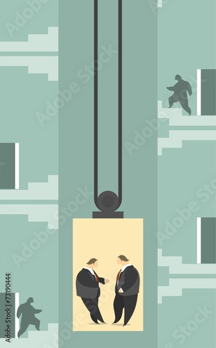 Businessmen Rise Up, To Promote The Concept