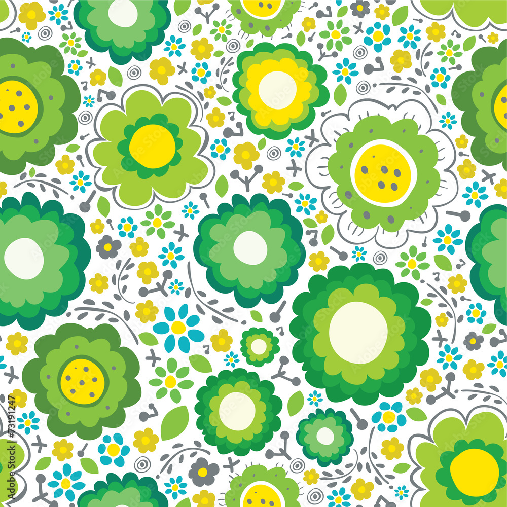 Floral seamless pattern