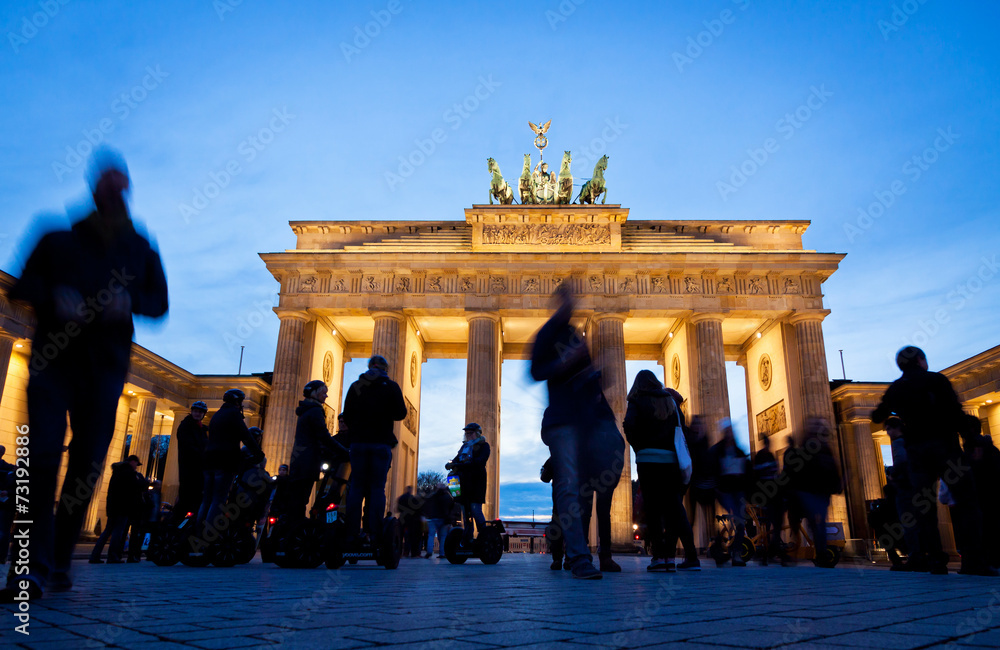 Obraz premium Brandenburg Gate in Berlin, Germany