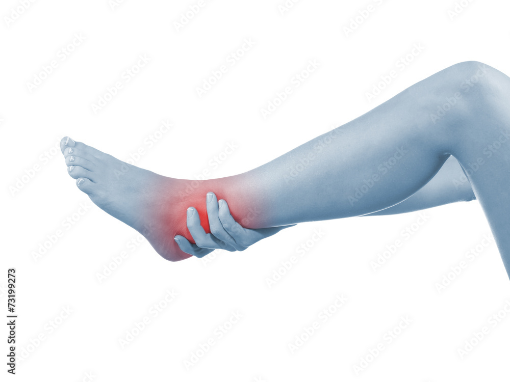 I sprained my ankle.