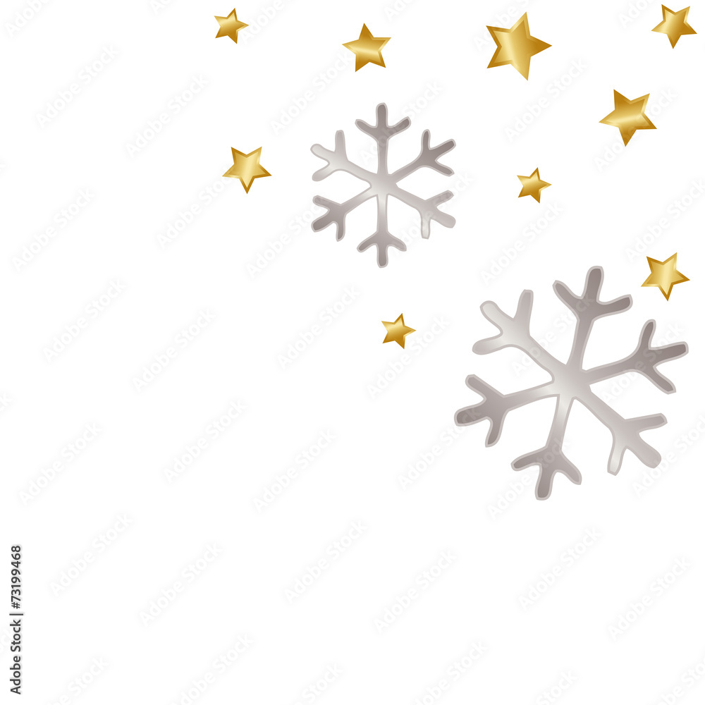 Fototapeta premium Hintergrund Weihnachten / Ecke