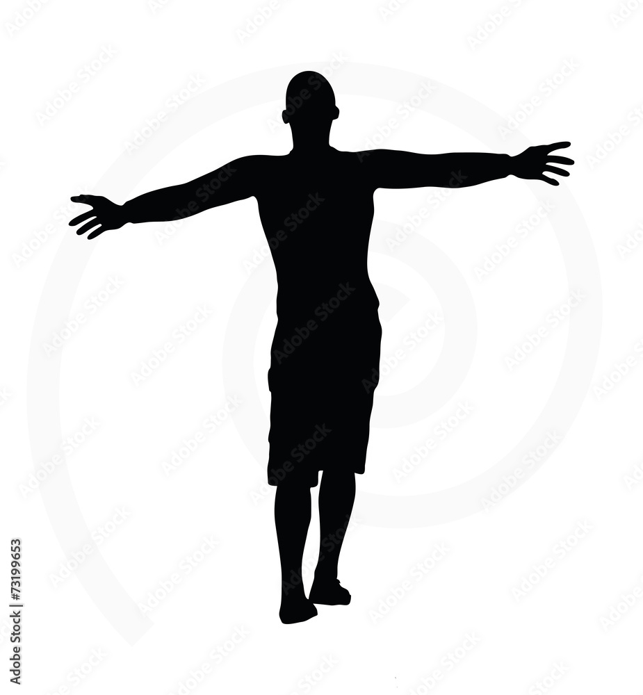 man silhouette isolated man silhouette isolated