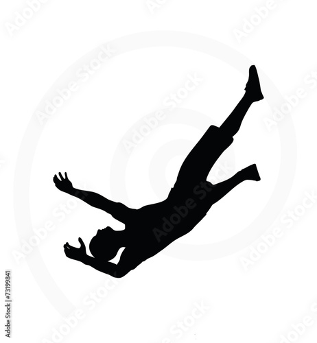 illustration of senior climber man
