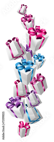 Falling gifts design