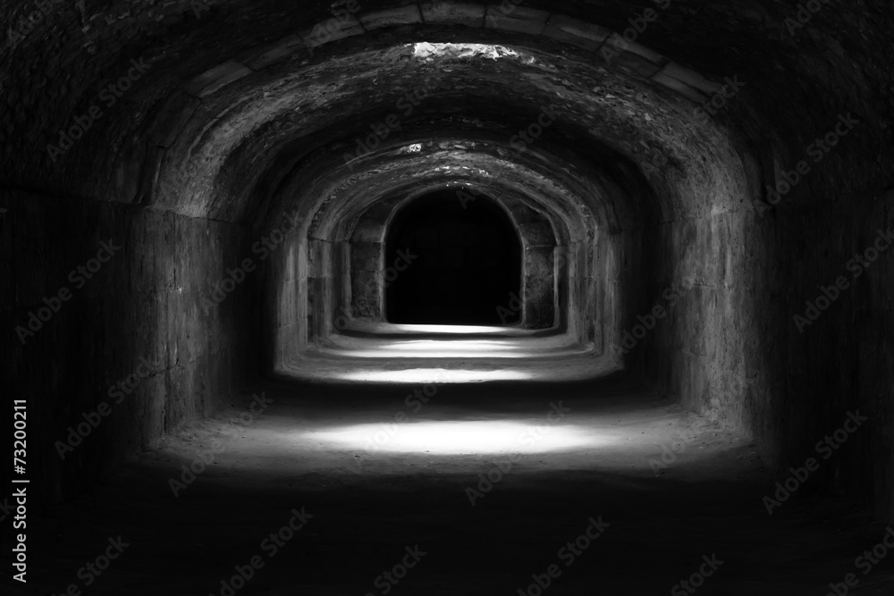 Ruins (dungeons) of the largest colosseum in in North Africa. El