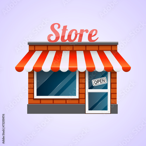 Shop icon. Store