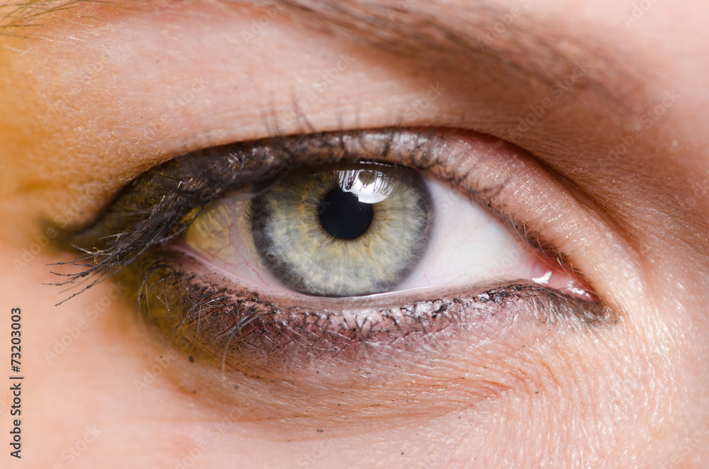 Fototapeta premium Close up of woman eye