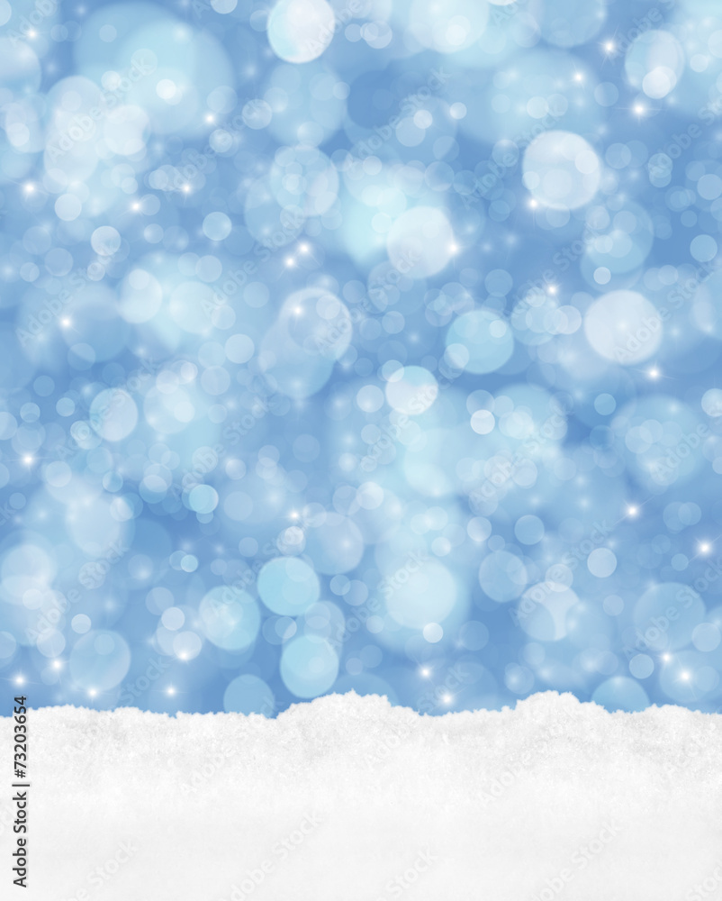 Fototapeta premium Schnee Hintergrund