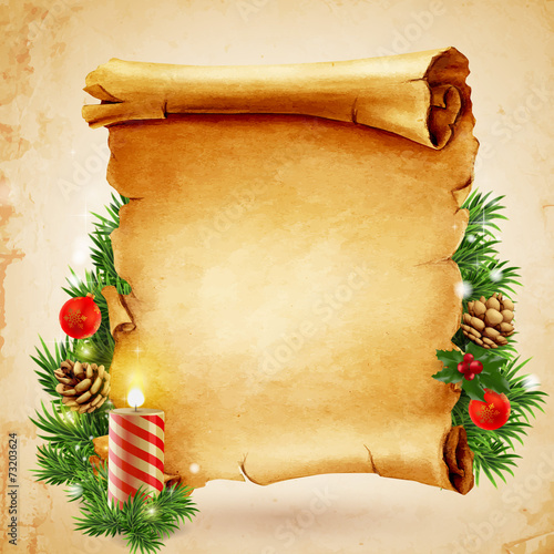 parchment christmas