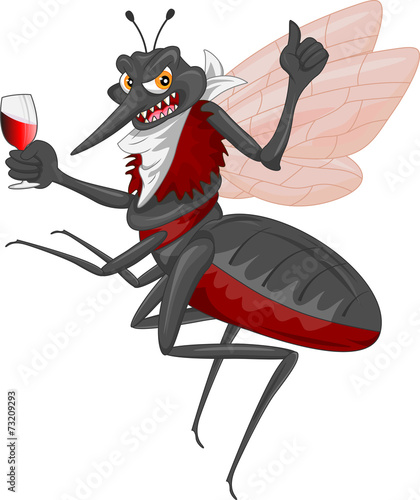 Mosquito cartoon