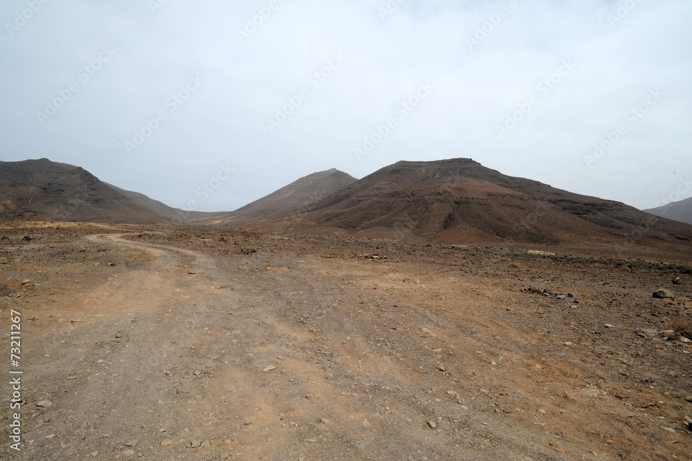 Le massif de Jandía à Fuerteventura