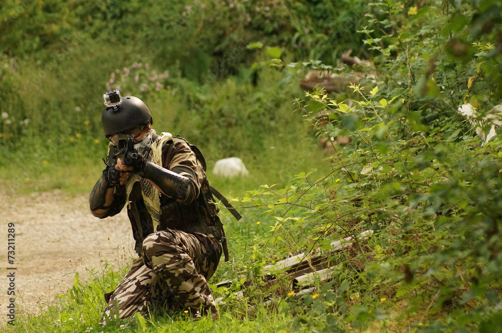 Petite partie d'Airsoft Petite partie d'Airsoft