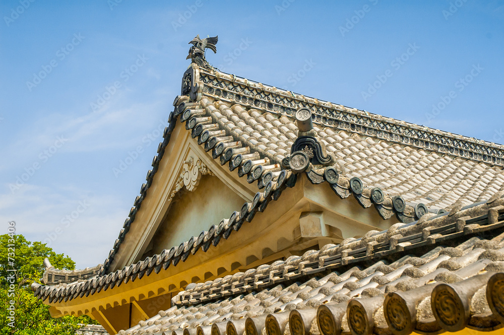 Roof of Himeji castle Roof of Himeji castle