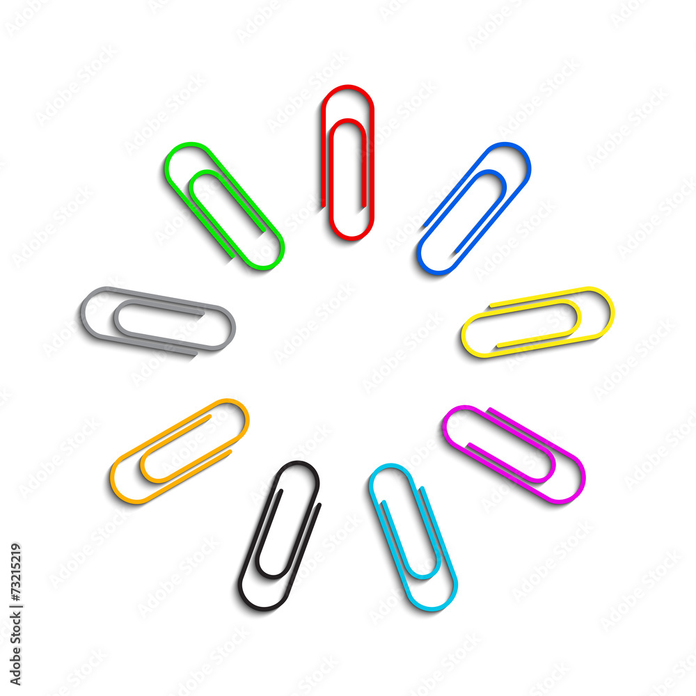 colored paperclips colored paperclips