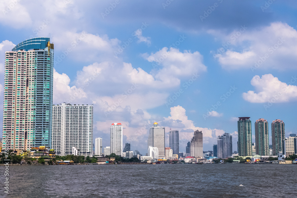 Cityscape of Bangkok, capital of Thailand
