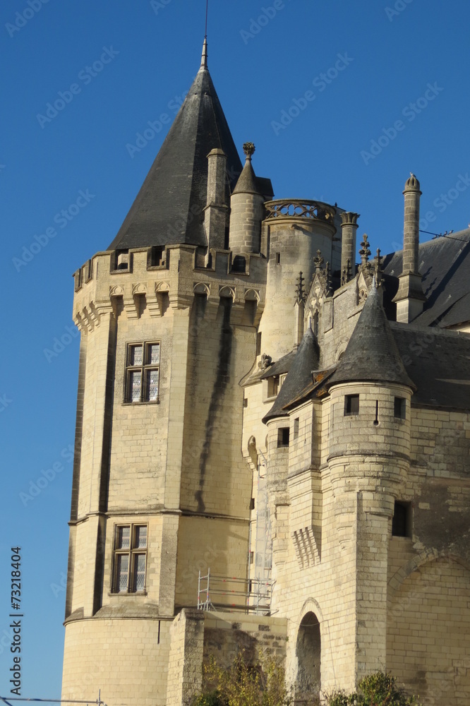 Maine-et-Loire - Saumur - Entrée du Château