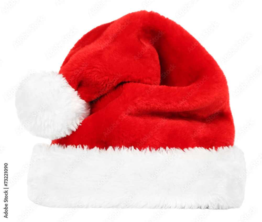 Santa hat isolated on white