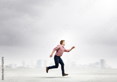 Running man © Sergey Nivens