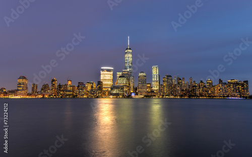 New York City Skyline from New Jersey