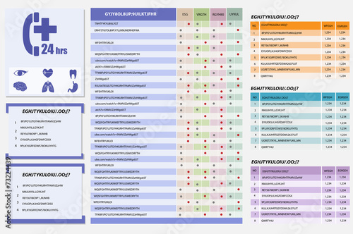 Medical Healthcare and Icon Infographic Template