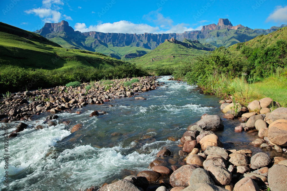 Obraz premium Drakensberg mountains, Royal Natal National Park