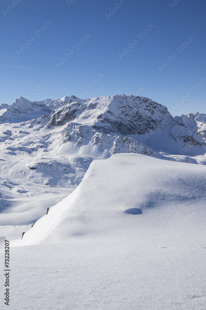 Bergwelt im Winter