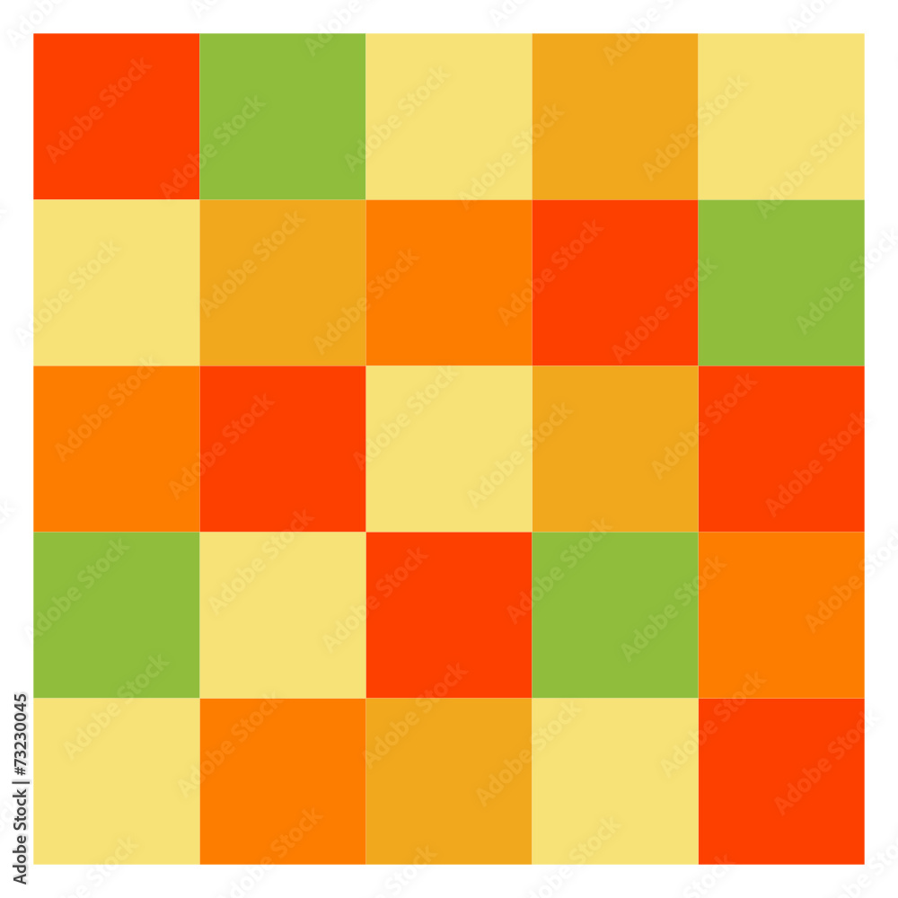 Colored tiles Colored tiles