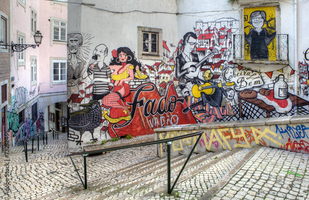 Photographie Street Art - Lisbon - Acheter-le sur Europosters.fr