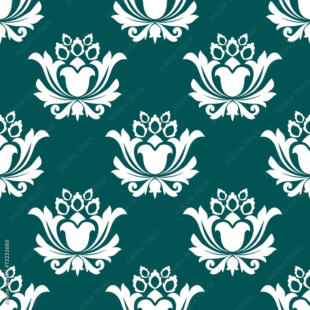 Floral arabesque seamless background pattern Floral arabesque seamless background pattern